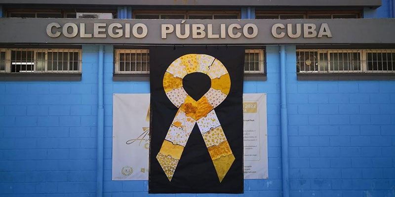 El colegio Cuba se volcó contra la leucemia infantil