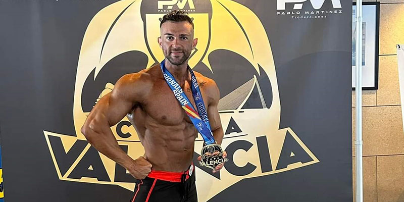 Christian Castrillo de Pablo, campeón de España en categoría Mens Physique