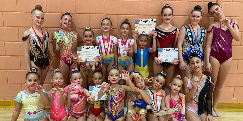 Sobresaliente para el Club Gimnasia Rítmica de Torrevieja en la I Fase de la Liga Interclub de Alicante