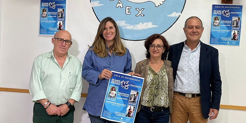 Las conferencias de Sofía Cristo y Javier Ortiz protagonizarán la gala del 20º aniversario de GAEX