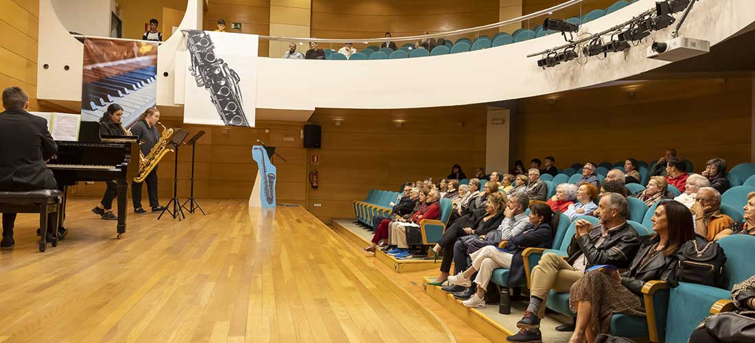 va3342-cecilia El Conservatorio cerró Santa Cecilia con un curso de saxofón