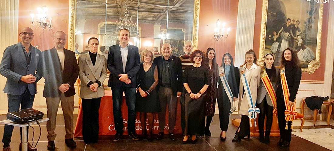 El químico Daniel Torregrosa abrió como mantenedor las fiestas del Casino