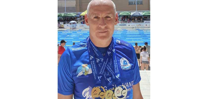 Nikolai Voronin batió récord autonómico en el Europa Máster