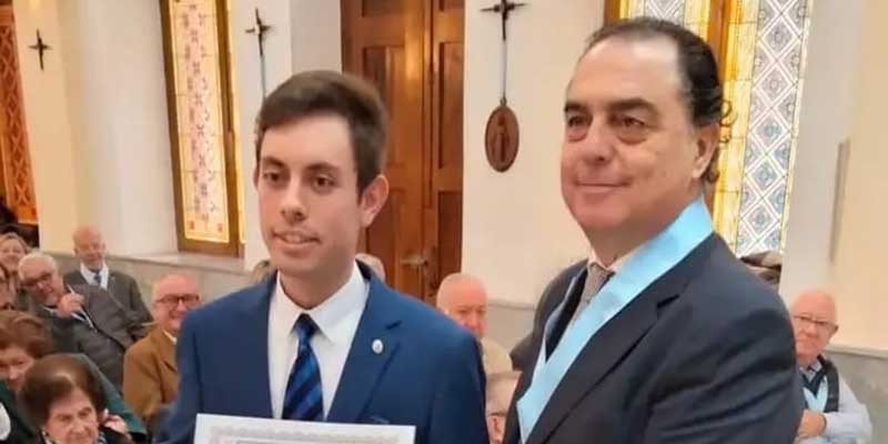 Eduardo Aranda galardonado con el segundo premio del III Concurso de literatura de los Hijos de María Inmaculada de Cartagena