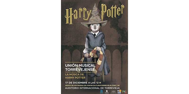 La Unión Musical Torrevejense propone un perfecto plan navideño con «La Música de Harry Potter»