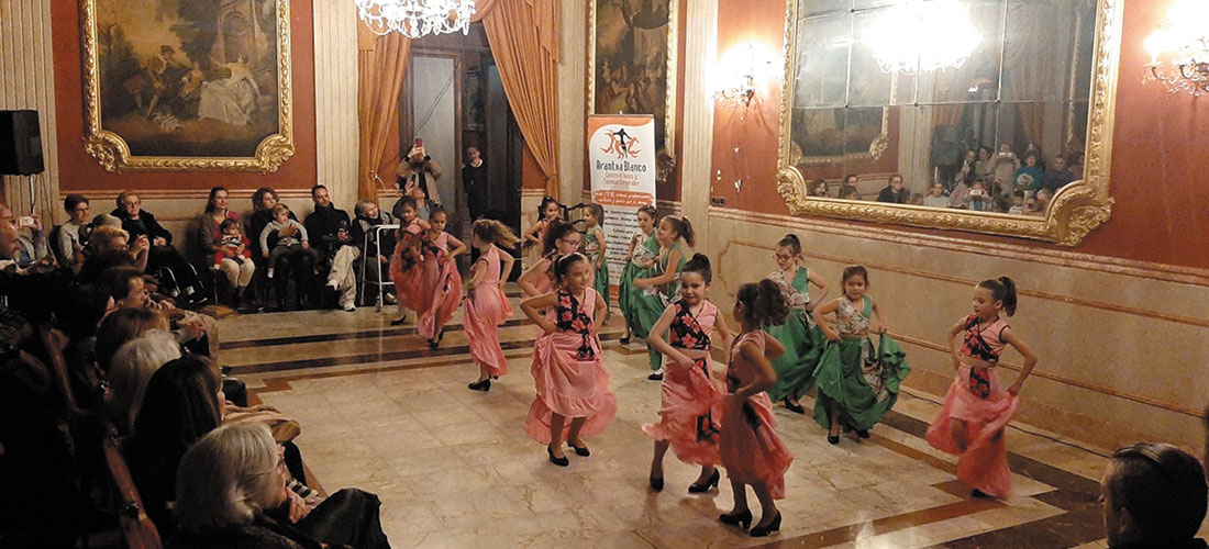 Muestra de baile del Centro de Danza ‘Arantxa Blanco’ en el Casino