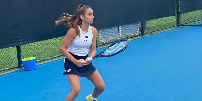 Debut de Charo Esquiva en el Open de Australia Junior