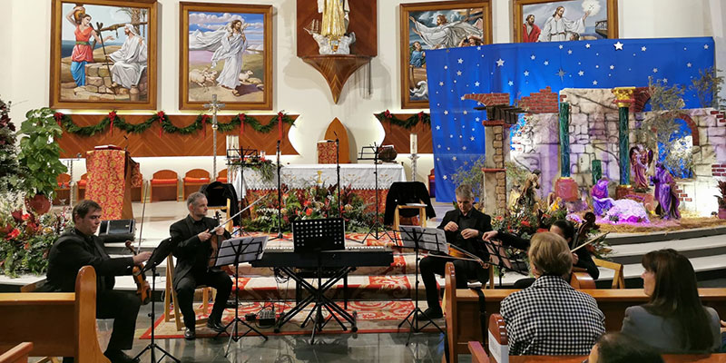 Todo un regalo el concierto de Navidad del grupo de cámara de la OST, Conchita Pérez y Lucía España