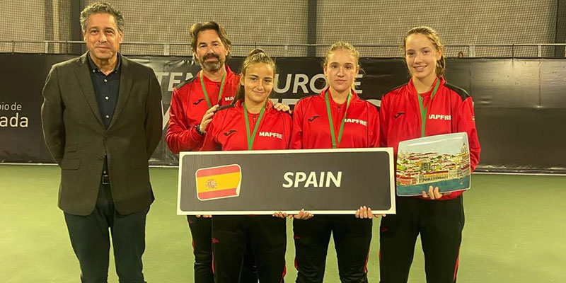 Charo Esquiva, campeona de la primera fase de la «Winter Cup» con la selección española