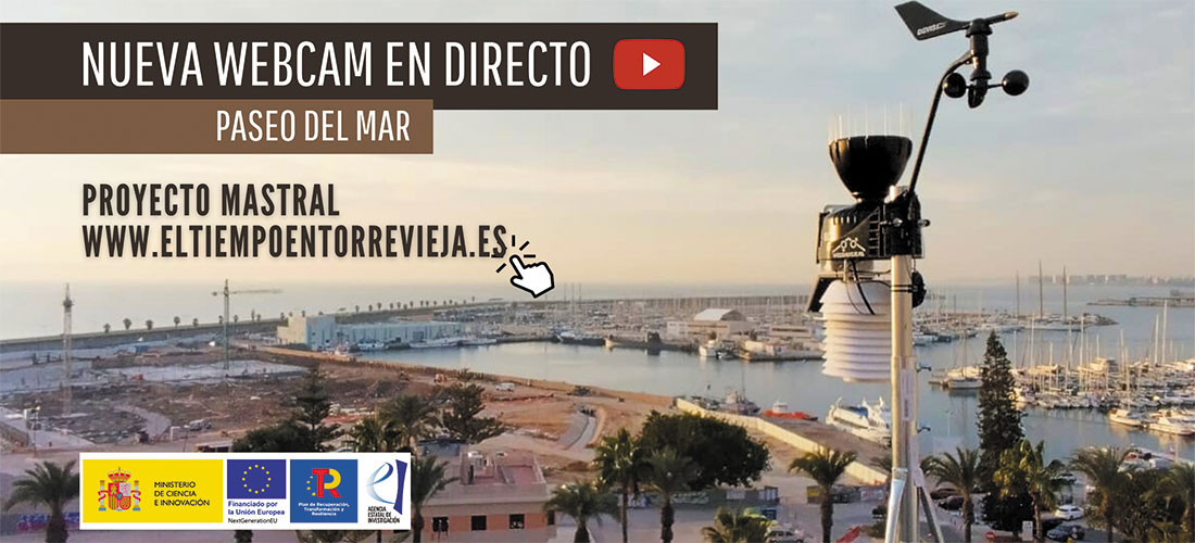 Nueva estación meteorológica en la Plaza Waldo Calero