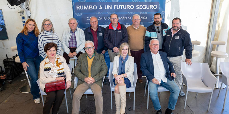 Germán Soler presentó su candidatura a presidir el RCNT ante cientos de socios