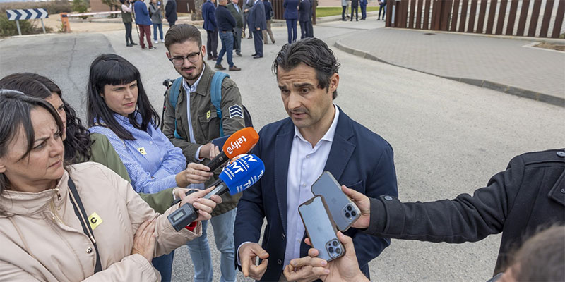 El presidente del Gobierno, Pedro Sánchez visita la Desalinizadora y anuncia su ampliación hasta los 120 hectómetros anuales