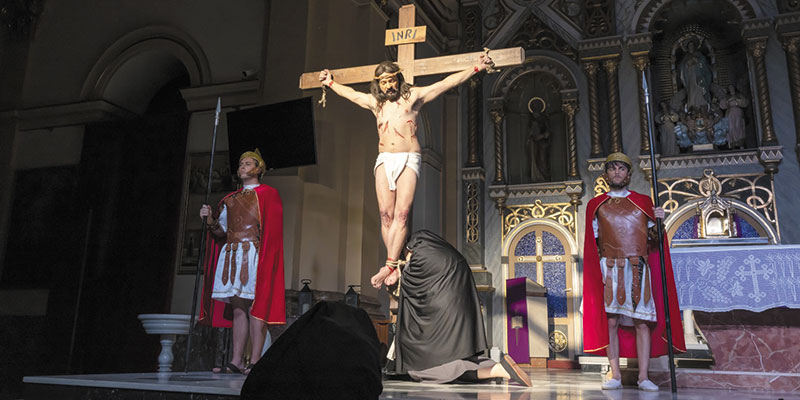 El grupo Getsemaní dio vida y emoción a La Pasión