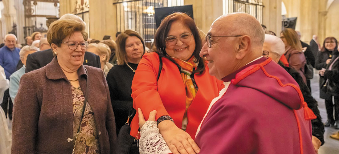 Toma de posesión de Manuel Martínez como Canónigo de la Catedral de Orihuela