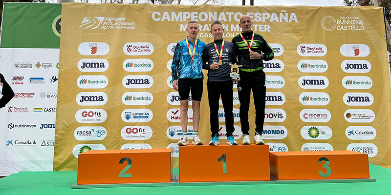 José Luis Monreal, campeón de España Máster en Castellón
