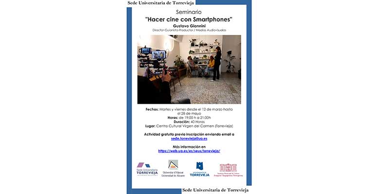 Aprende  a crear contenido con tu teléfono móvil de la mano de Gustavo Giannini