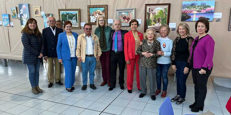 Exposición de Paquita Jiménez en el Centro Municipal de Ocio