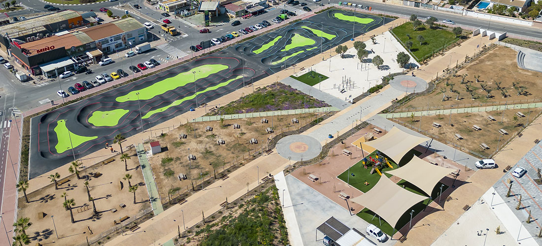 Abre sus puertas el gran parque de La Siesta con 44.000 metros de superficie