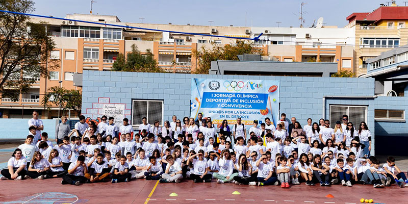 Éxito de la I jornada olímpica deportiva de inclusión y convivencia del Colegio Cuba