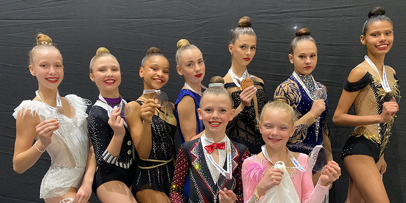 Dos campeonatos y grandes resultados para el Club de Gimnasia Rítmica  Torrevieja en Valencia