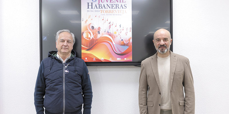 Presentado el 29º Certamen Juvenil  Internacional de Habaneras de Torrevieja, que se celebrará el 20 de abril