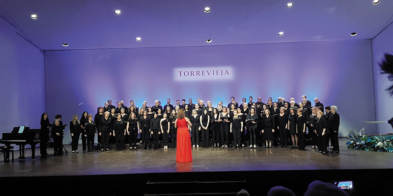 La coral “francisco vallejos” comienza  su 70 aniversario con mucha emoción