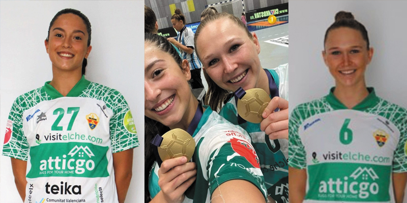 Paola Bernabé y Lisa Oppedal, campeonas de Europa