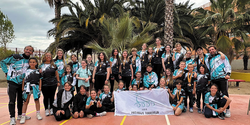 El equipo de Freestyle del Club de Patinaje  Torrevieja arrasa en la Liga Autonómica
