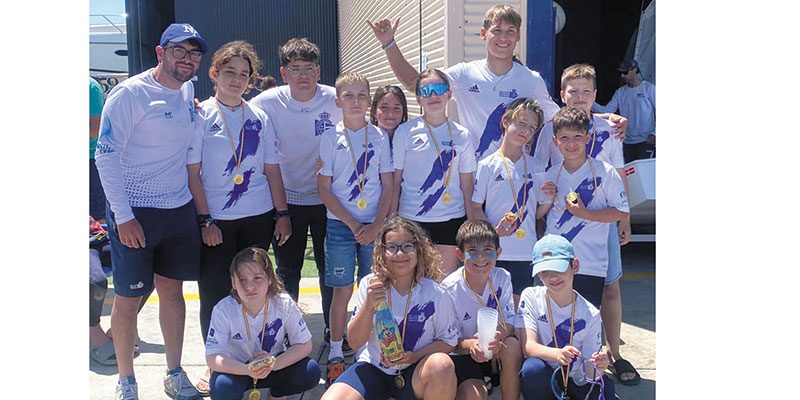 Jocs Esportius Santa Pola: 4 oros, 3 platas y 2 bronces en Optimist-C y Windsurf-B