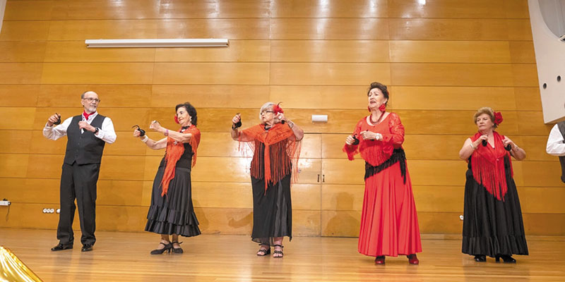 Gran gala Fin de Curso  de los talleres de Gente Mayor