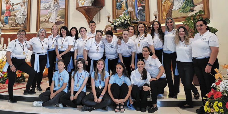 El Rosario de la Aurora abre  las fiestas del Sagrado Corazón de Jesús