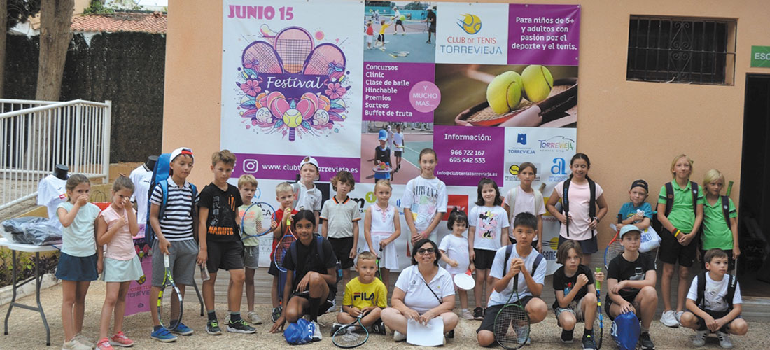 El Club de Tenis celebró su primer Festival  deportivo y de ocio