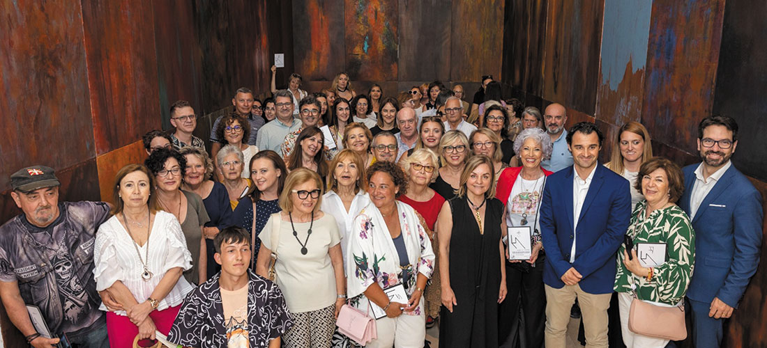 De los alumnos de la profesora, Mar García de la Escuela Municipal de Pintura