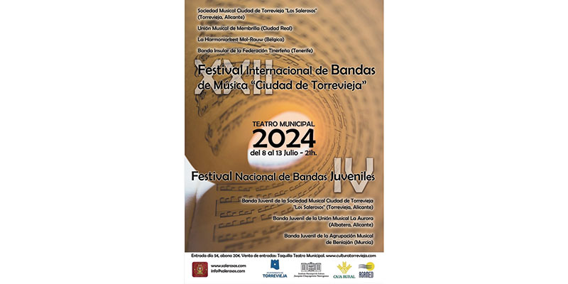 XXII Festival Internacional de Bandas de Música “Ciudad de Torrevieja” 2024