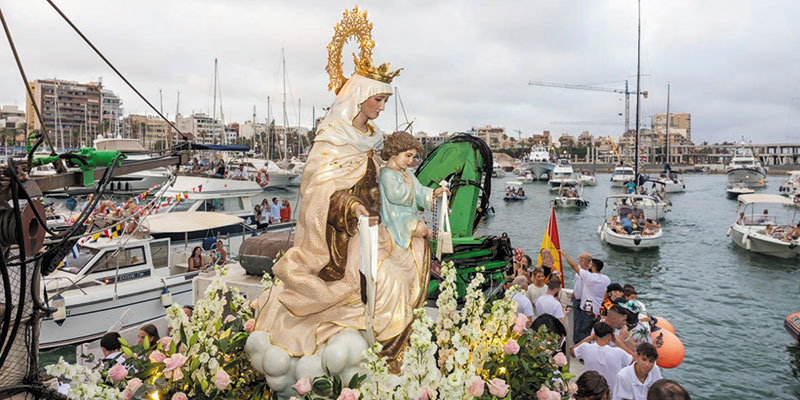 Devoción por la Virgen del Carmen