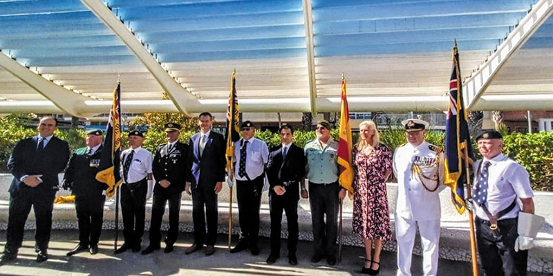 Celebración del Día de las Fuerzas Armadas Británicas