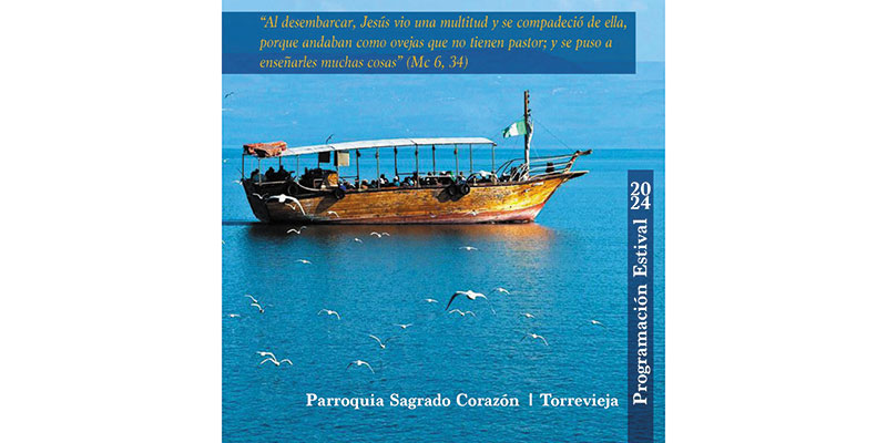 Oferta de la parroquia Sagrado Corazón de Torrevieja para cultivar la vida espiritual durante los meses de verano