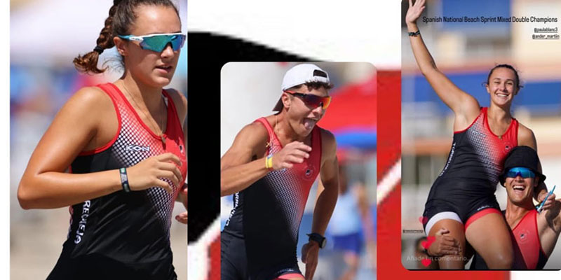 Ander Martín y Paula Espinosa se han proclamado campeones de España de Beach Sprints