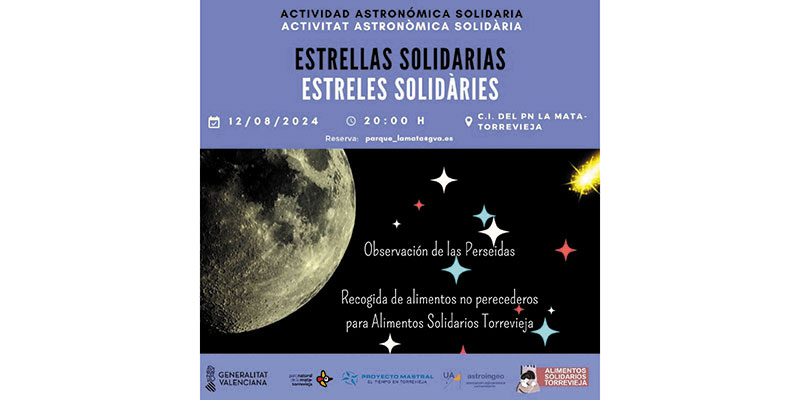 Agotadas las plazas para la observación de las Perseidas de Proyecto Mastral