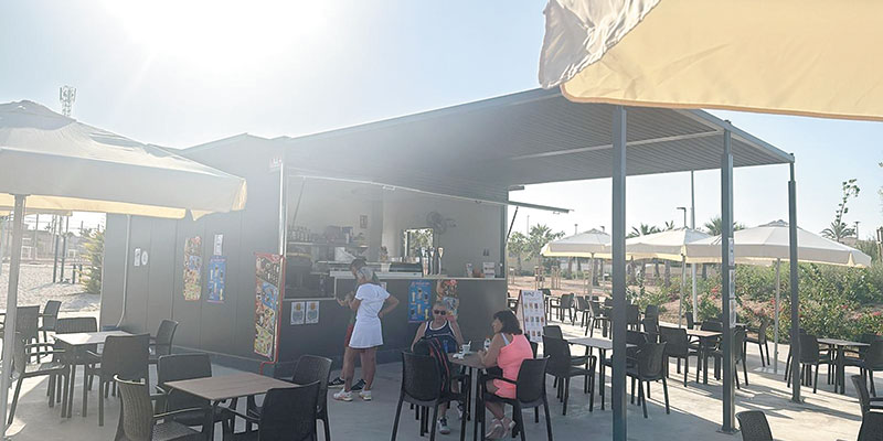 Abierto al público el kiosco del Parque de La Siesta
