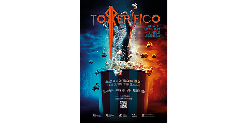 Abierto el plazo de presentación de cortos de terror para el festival “Torrerífico” 2024