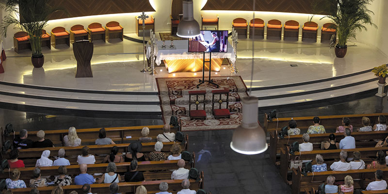 Ana Belén García y Antonio José Rodríguez abrieron el II Festival de Órgano del Sagrado Corazón