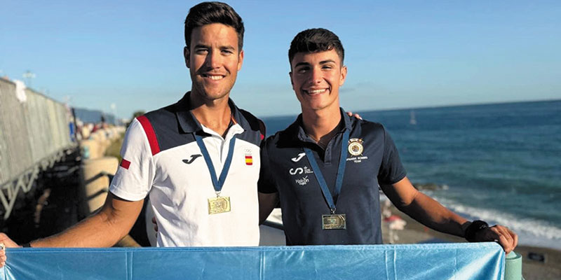 Marco Liarte se proclama campeón  del mundo de Beach Sprint CM2x en Italia