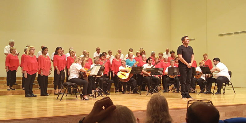 La coral “José Hódar”  en el Encuentro Nacional de Coros