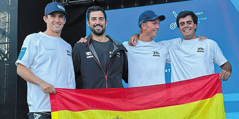 va3383-vela El equipo español, con Antonio Torrado, en 6ª posición de la vela mundial de la UniCredit Youth America’s Cup