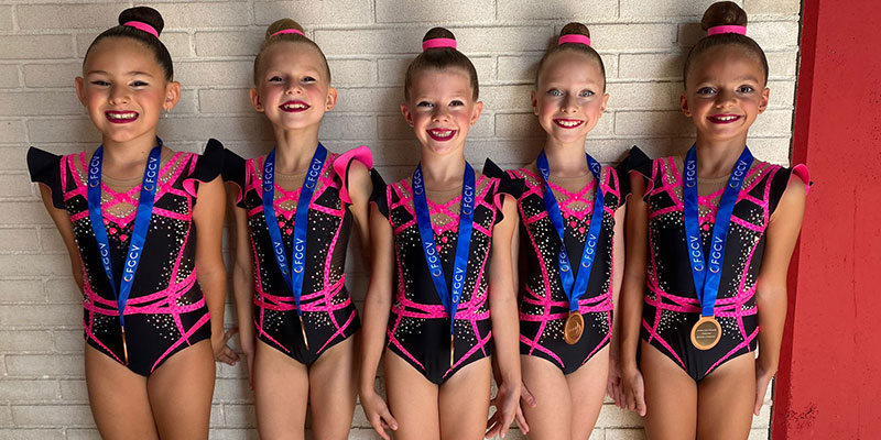 Las prebenjamines del Club Gimnasia Rítmica de Torrevieja, terceras provinciales