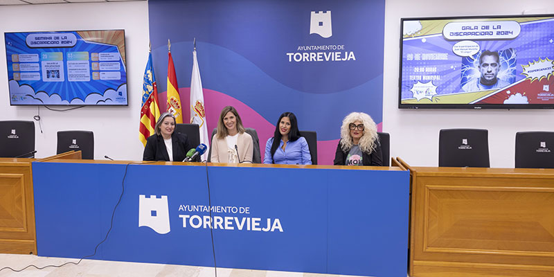 Presentados los actos con motivo de la Semana Internacional de las Personas con Discapacidad