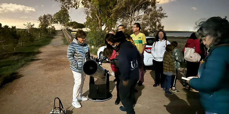 va3390-semana-ciencia Astroingeo dedica una noche a observar el cielo demostrando los conocimientos astronómicos de Cervantes