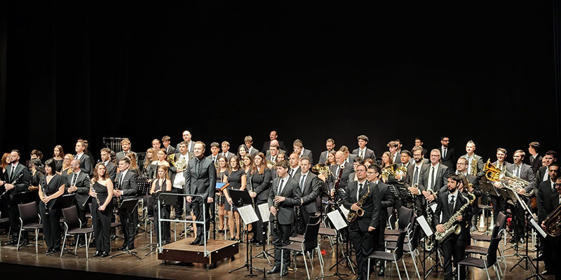 La UMT festejó Santa Cecilia con un concierto brillante y atractivo