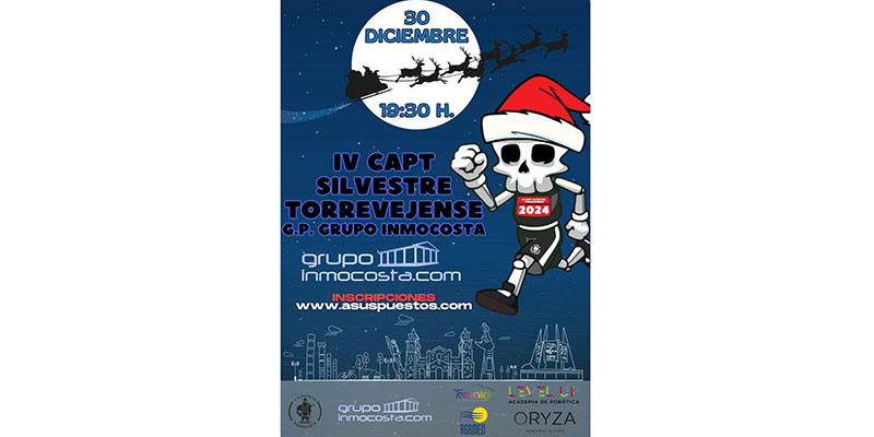 va3393-SAN-SILVESTRE Abiertas las inscripciones de la IV Capt Silvestre Torrevejense